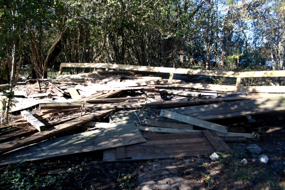 Damage at Stewart B. McKinney National Wildlife Refuge (CT)