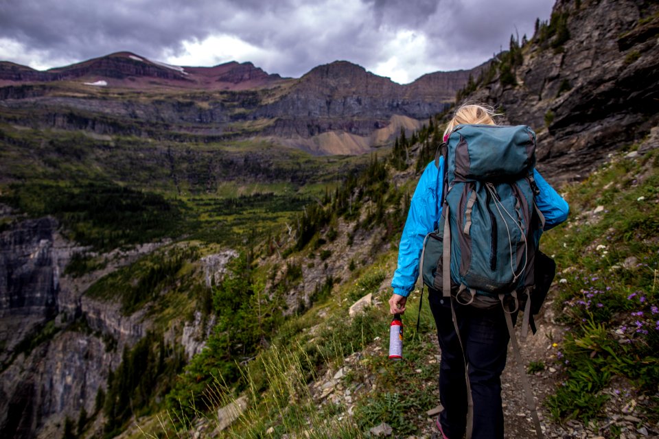 Hiking with Bearspray photo