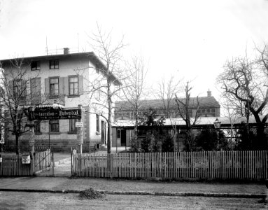 Stuttgart, Restauration zum Bubenbad, 1903