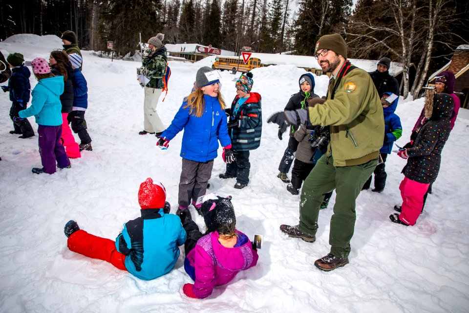Students take a field trip to Glacier National Park