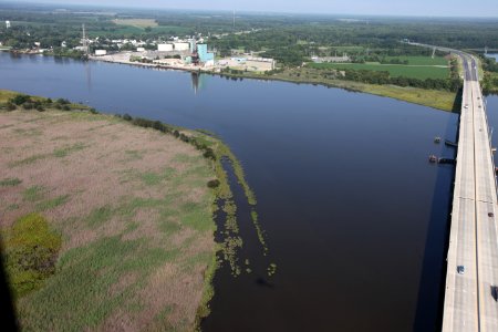Day 4 - Nanticoke River in Maryland - Hurricane Sandy Aerial Tour photo