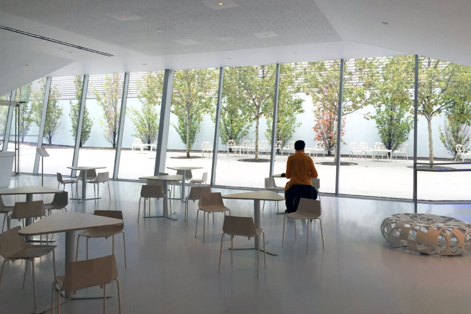 Museum of moving images chairs seating