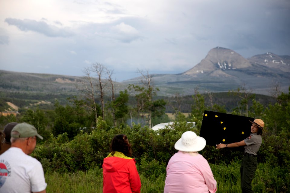 An evening program in St. Mary