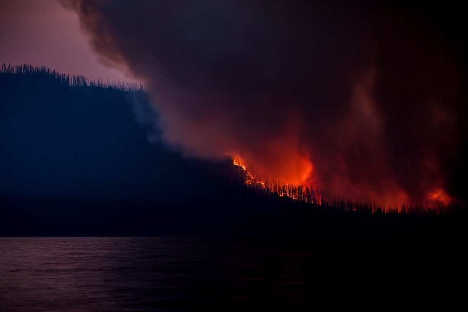 Howe Ridge Fire 2018