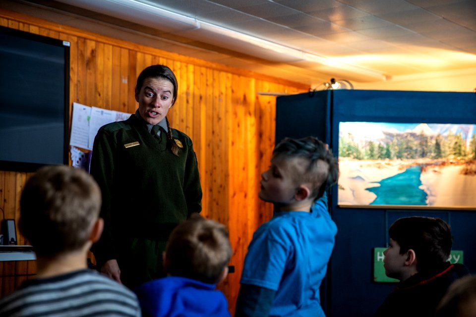 Students take a field trip to Glacier National Park