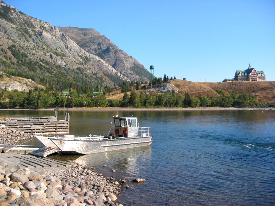 National Park Service barge