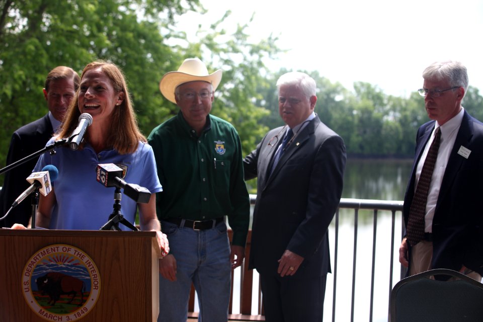 RD Wendi Weber at podium