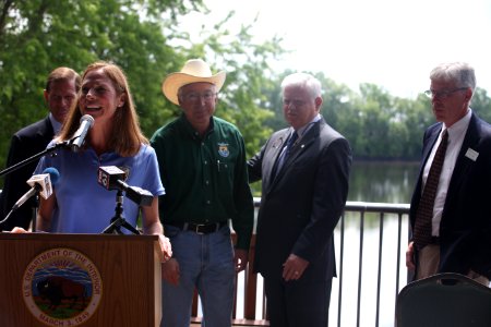 RD Wendi Weber at podium