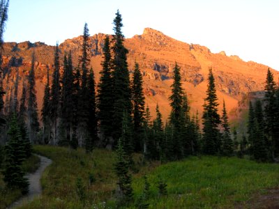 Sunset on the Continental Divide