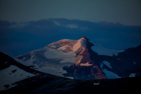 Sperry Glacier and Gunsight Peak photo