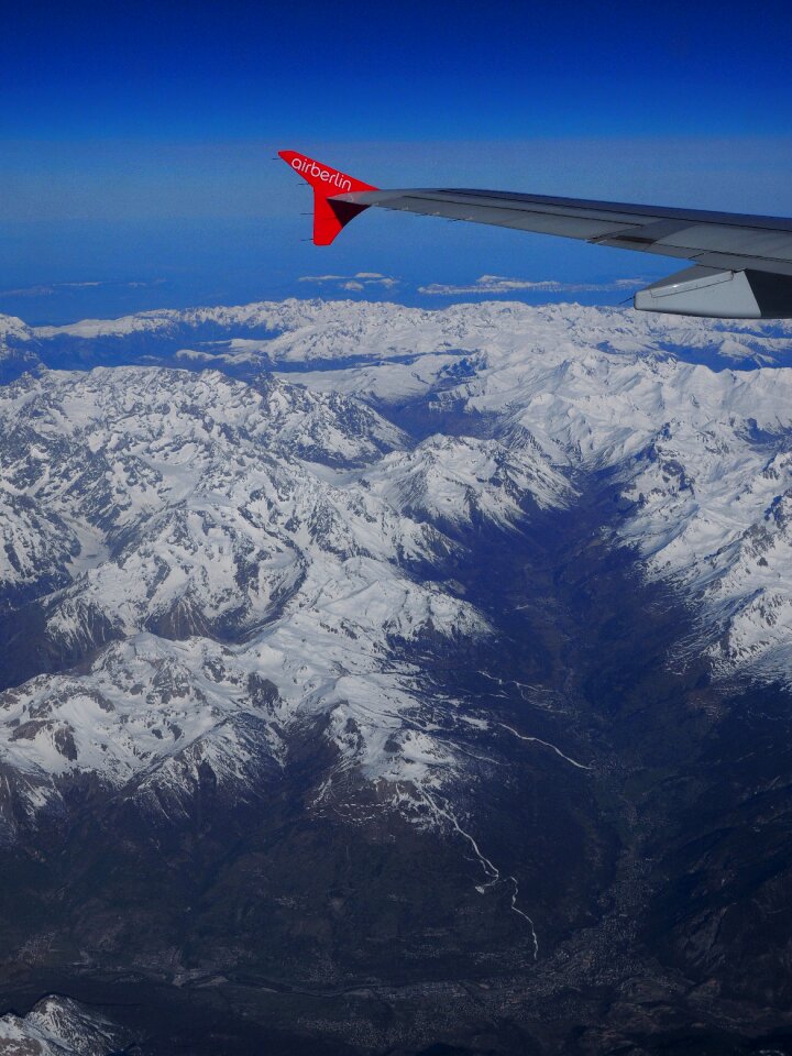Mountains berger aircraft