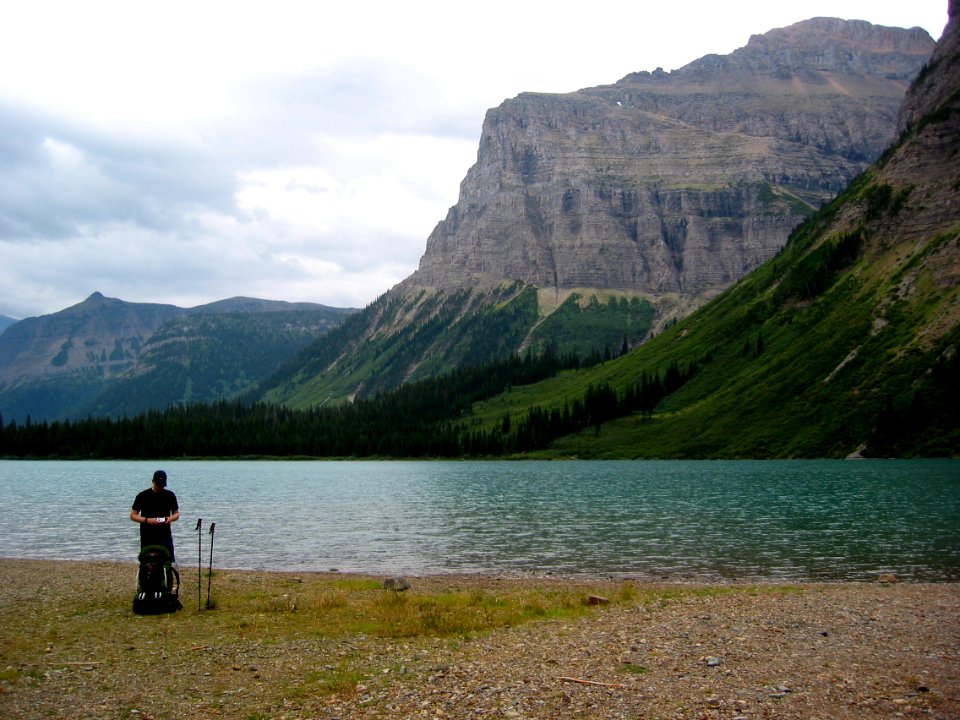 Backpacking at Lake Francis