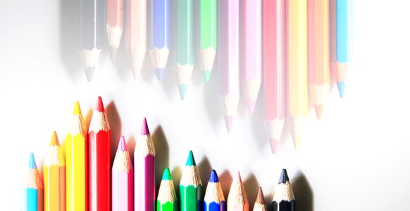 Color pencil design paper