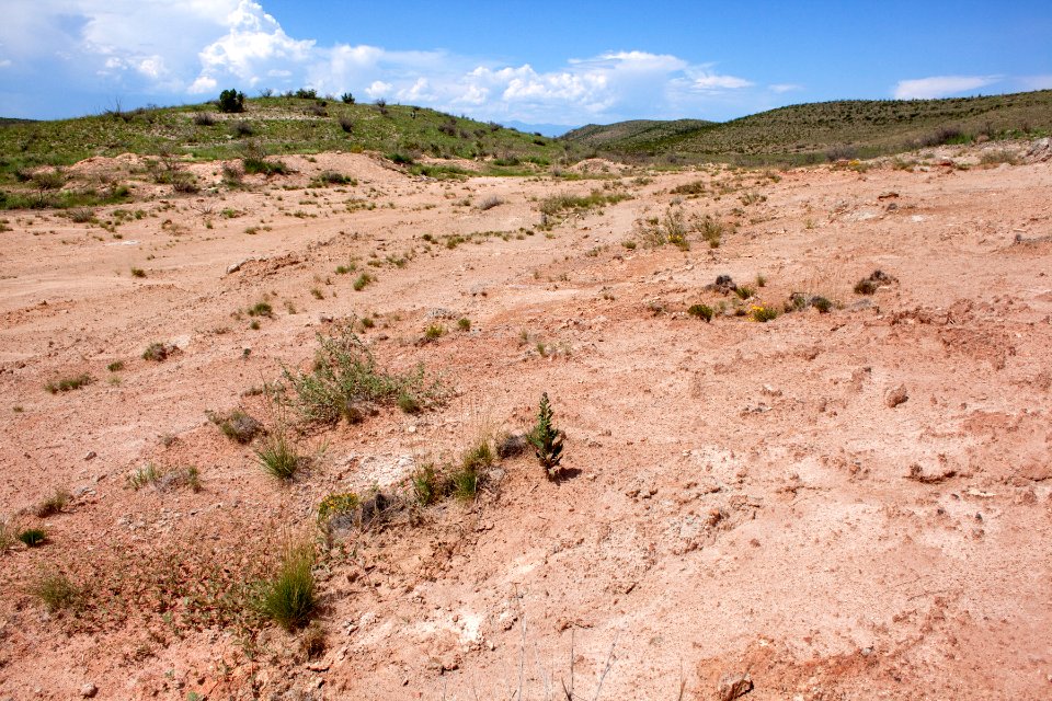 Eastern foothills of the Caballo Mountains
