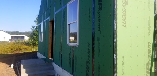 Canaan Valley NWR Window installation on south end of private offices