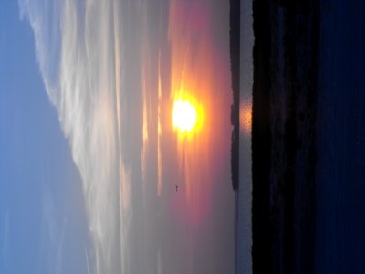 Sunset over Tom's Cove