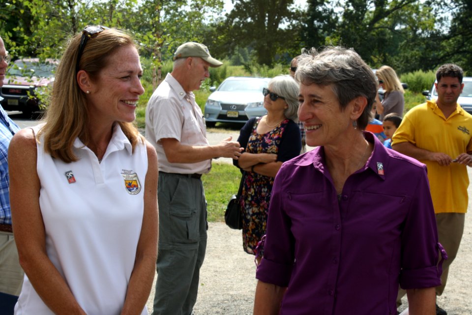 USFWS Northeast Regional Director Wendi Weber and DOI Secretary Sally Jewell