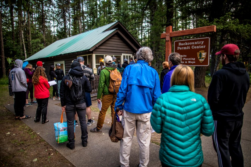 Apgar Backcountry Permit Office photo