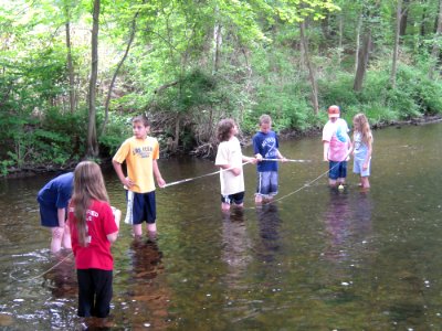 Recording the river's flow