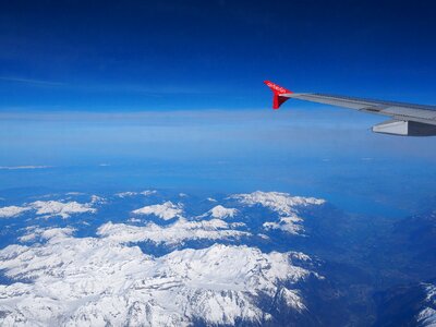 Mountains berger aircraft photo