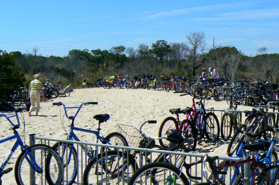 Bikes at Chincoteague National Wildlife Refuge