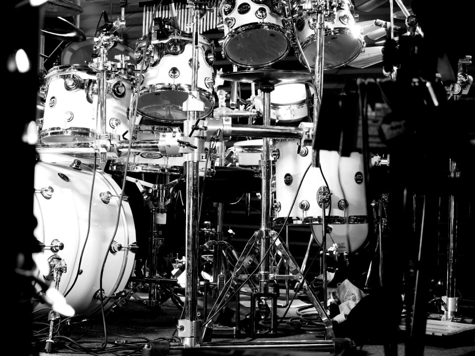 Rock and roll gray music gray rock