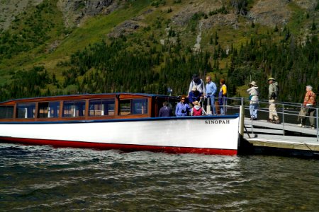 Two Medicine Lake Boat Tour photo