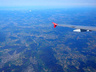 Mountains berger aircraft photo