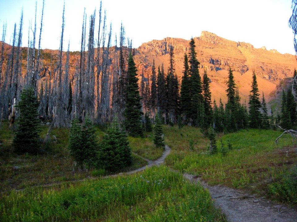Sunset on the Continental Divide