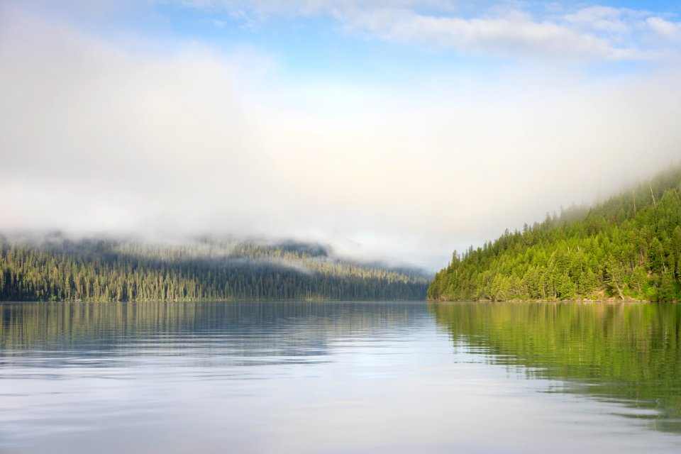 Quartz Lake Foggy Morning
