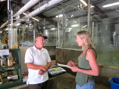 Hatchery manager interview photo