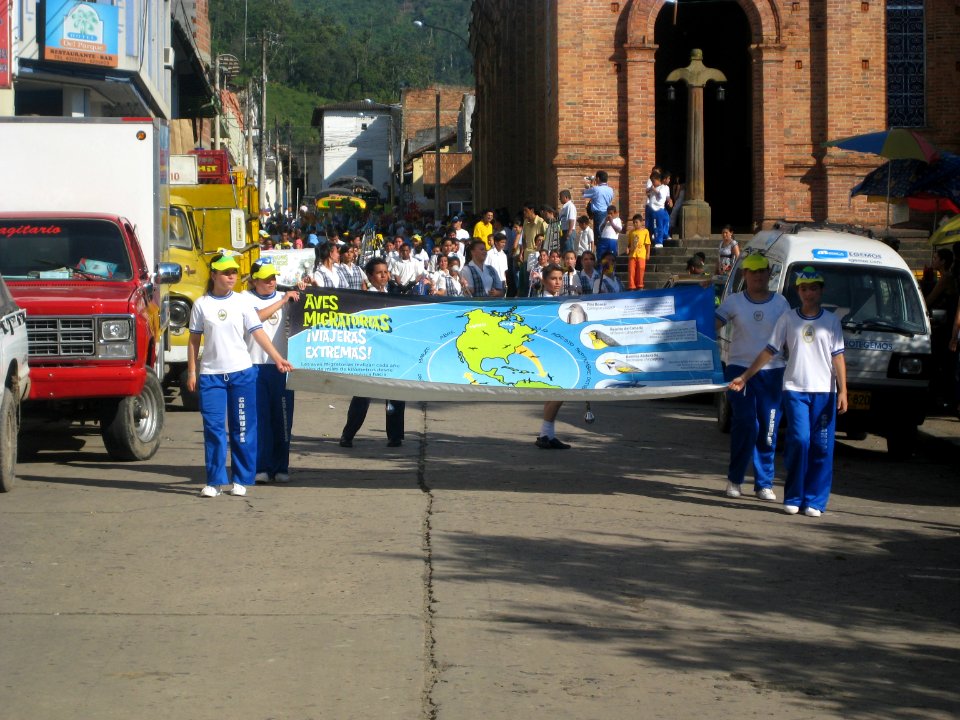 Parade at San Vicente Migratory Bird Festival