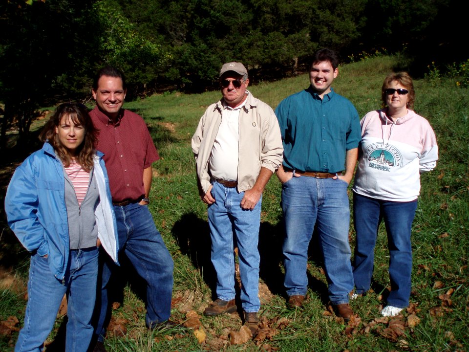 USFWS Biologists and Partners at a habitat restoration site