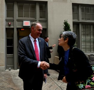 Secretary Ryan Zinke and Christine Eustis