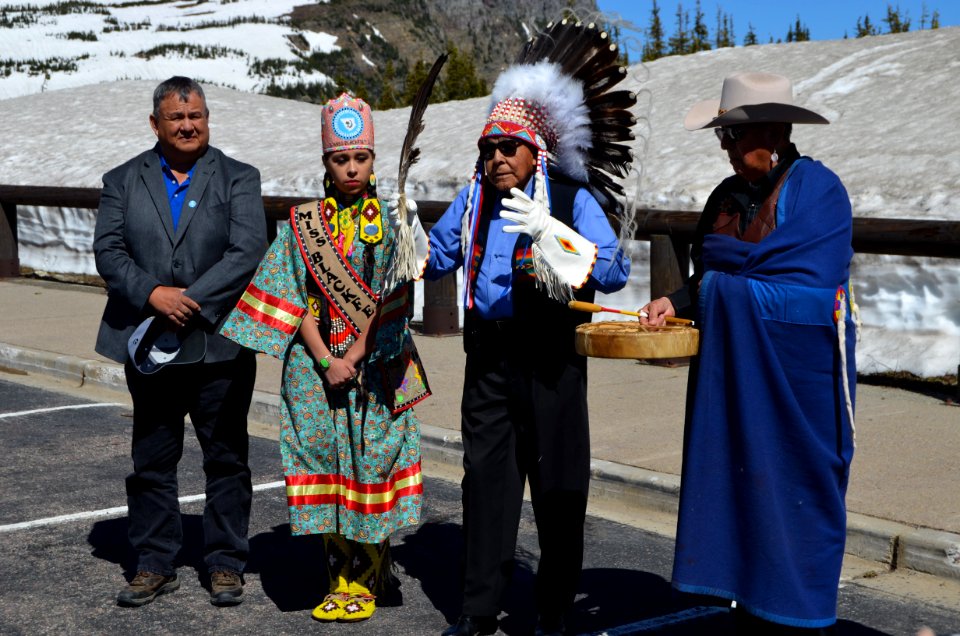 Blackfeet Logan Pass Opening Blessing