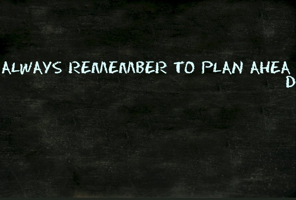 Chalkboard wisdom humor