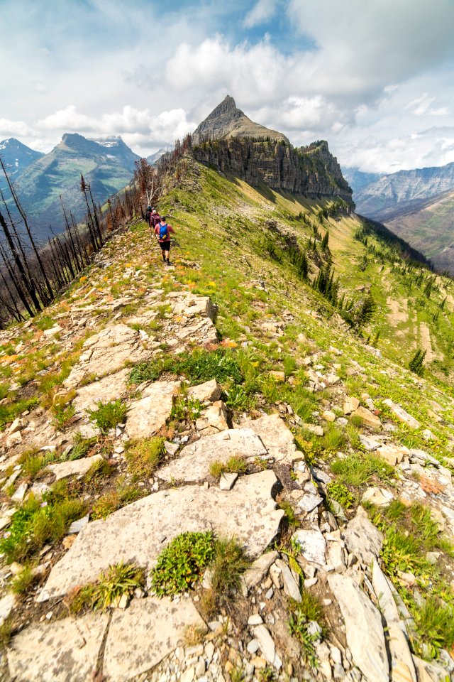 Hikers on Tinkham Mountain Ridge (6)