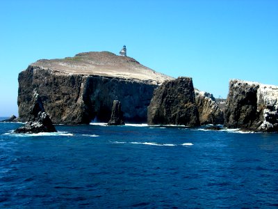 Lighthouse on Anacapa Island photo