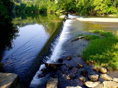 Wasena Dam Prior to Removal