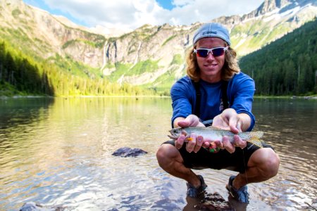 Cutthroat at Avalanche Lake photo