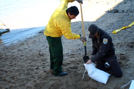 Beginning repairs at Stewart B. McKinney National Wildlife Refuge (CT)