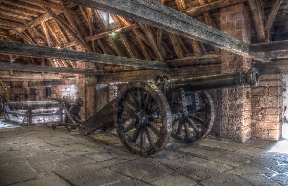 Historically antique castle