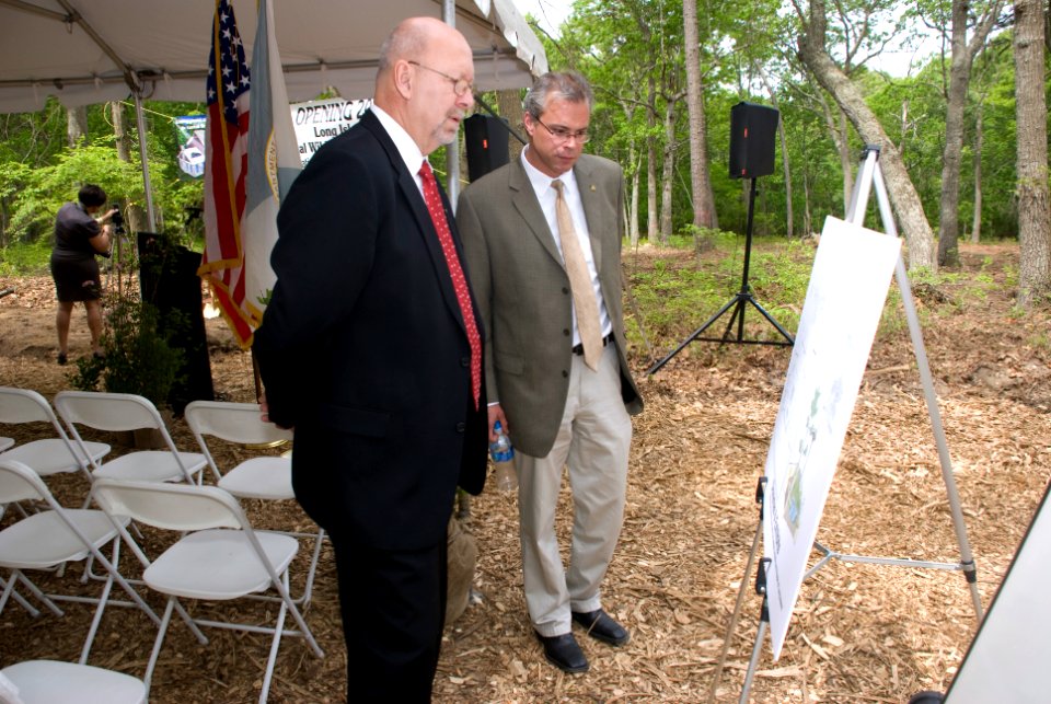 Project partners at groundbreaking
