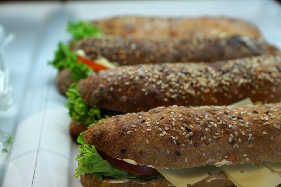 Snack food sandwich