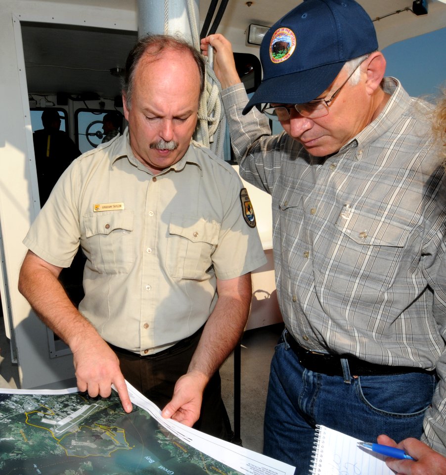 Secretary Salazar visit to Great Bay