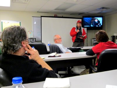 Red Team briefing photo