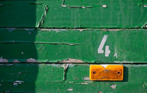 Yellow number four