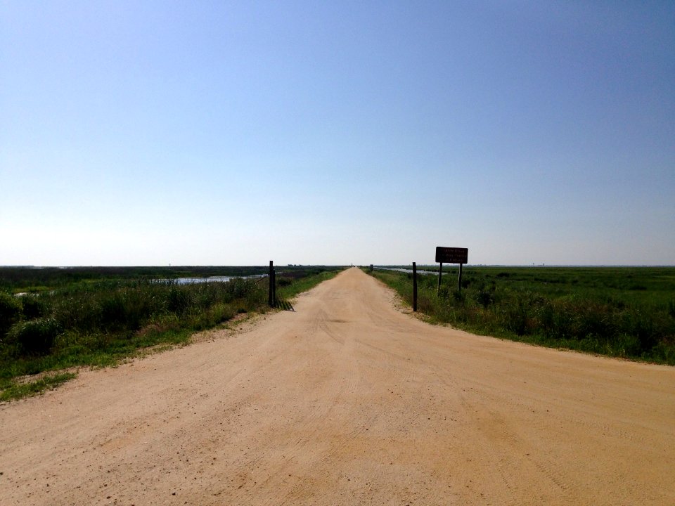 Forsythe wildlife drive after hurricane repairs