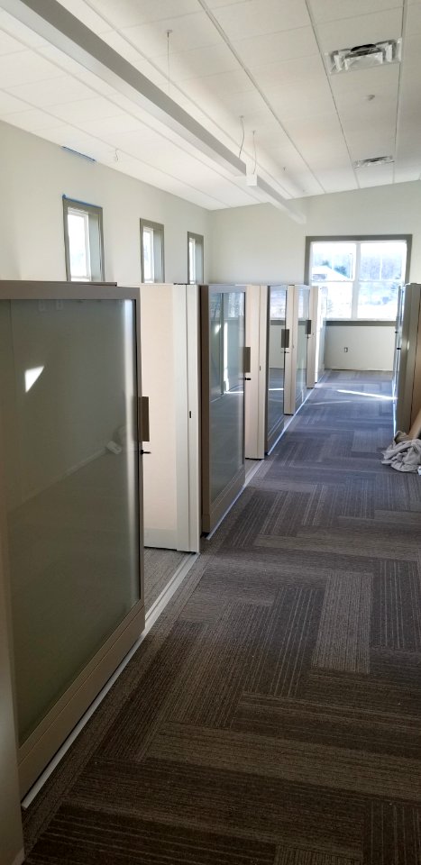 Canaan Valley National Wildlife Refuge Cubicles in open office complete south