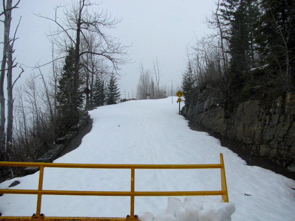 Going-to-the-Sun Road, April 10, 2017